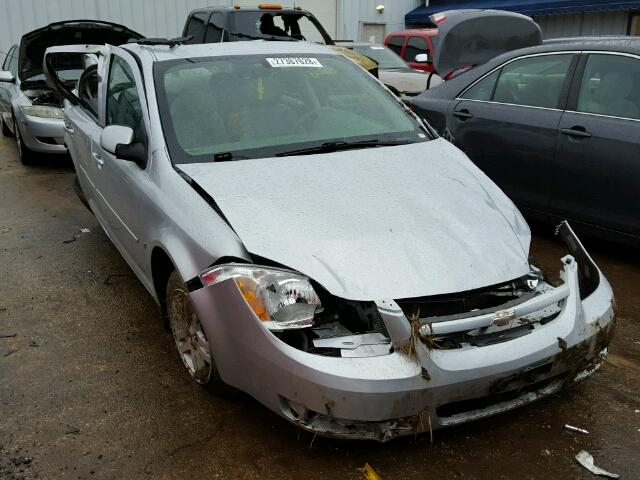 1G1AL55F367739507 - 2006 CHEVROLET COBALT LT SILVER photo 1