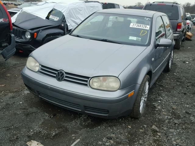 9BWDH61J944014942 - 2004 VOLKSWAGEN GTI VR6 GRAY photo 2