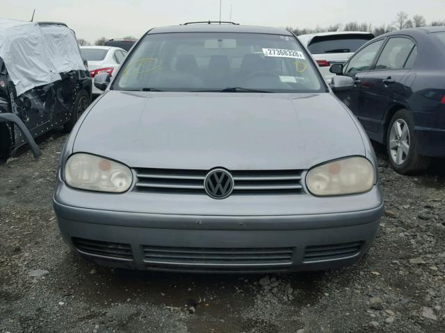 9BWDH61J944014942 - 2004 VOLKSWAGEN GTI VR6 GRAY photo 9