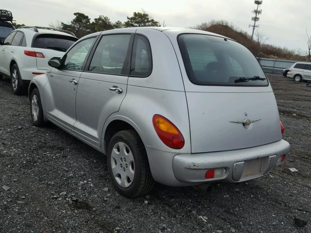 3C4FY48B95T582741 - 2005 CHRYSLER PT CRUISER SILVER photo 3