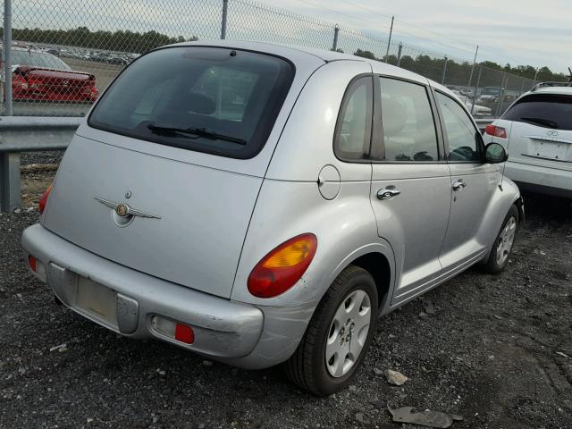 3C4FY48B95T582741 - 2005 CHRYSLER PT CRUISER SILVER photo 4