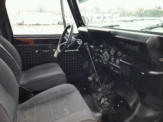 1JCCM88E3DT031925 - 1983 JEEP SCRAMBLER BLACK photo 5