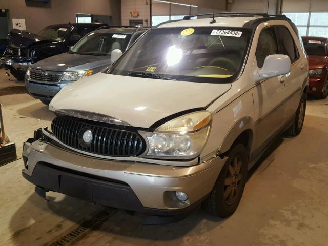 3G5DB03E44S507590 - 2004 BUICK RENDEZVOUS WHITE photo 2