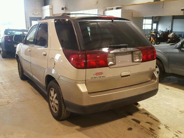 3G5DB03E44S507590 - 2004 BUICK RENDEZVOUS WHITE photo 3