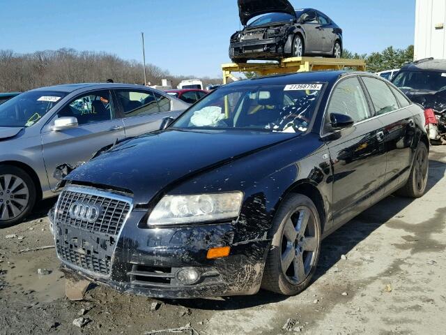 WAUAH74F18N136329 - 2008 AUDI A6 3.2 BLACK photo 2