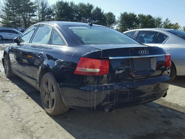 WAUAH74F18N136329 - 2008 AUDI A6 3.2 BLACK photo 3