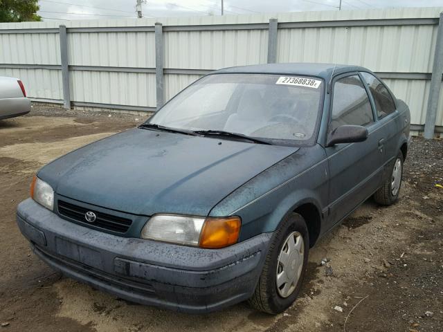 JT2AC52L5T0114525 - 1996 TOYOTA TERCEL STD GREEN photo 2