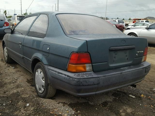 JT2AC52L5T0114525 - 1996 TOYOTA TERCEL STD GREEN photo 3