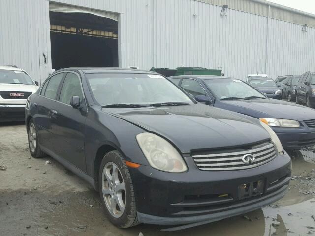 JNKCV51E43M000763 - 2003 INFINITI G35 BLACK photo 1