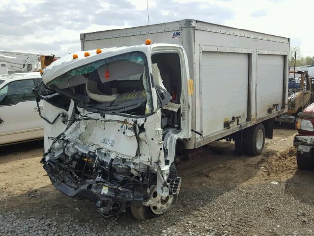 54DB4W1B4GS812279 - 2016 ISUZU NPR WHITE photo 2