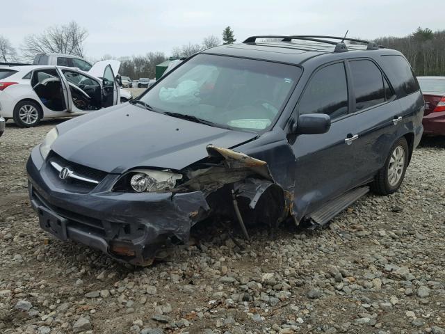 2HNYD18833H514359 - 2003 ACURA MDX TOURIN BLACK photo 2