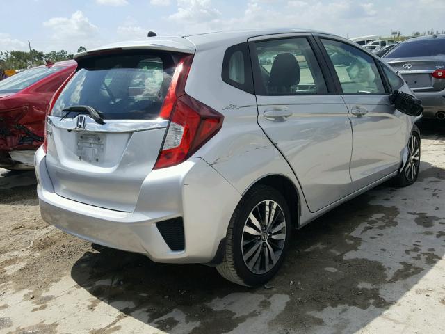 3HGGK5H89FM703815 - 2015 HONDA FIT EX SILVER photo 4