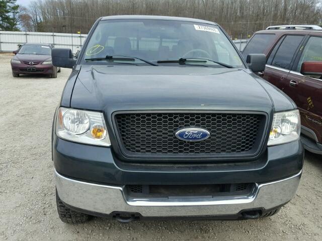 1FTPX14585NB67688 - 2005 FORD F150 Yaşıl foto 9