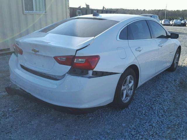 1G1ZB5ST0HF274256 - 2017 CHEVROLET MALIBU LS WHITE photo 4