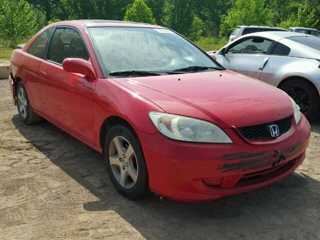 1HGEM22954L083545 - 2004 HONDA CIVIC EX Qırmızı foto 1
