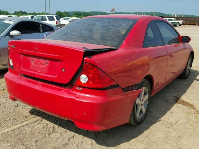 1HGEM22954L083545 - 2004 HONDA CIVIC EX Qırmızı foto 4