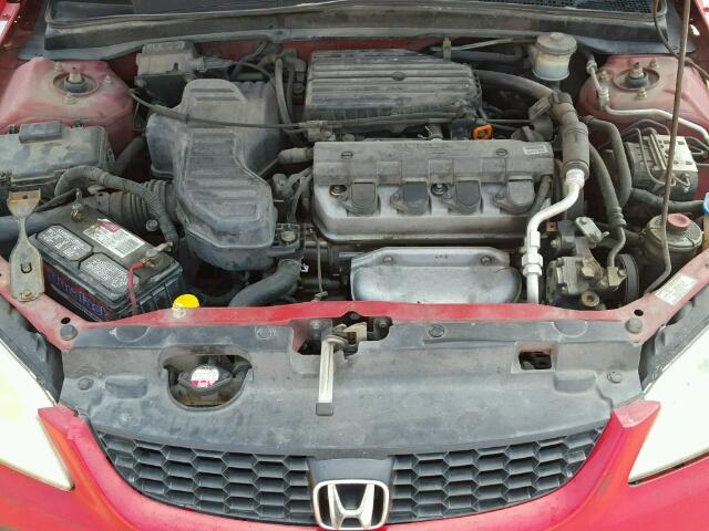 1HGEM22954L083545 - 2004 HONDA CIVIC EX Qırmızı foto 7