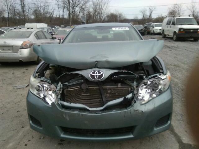 4T1BF3EK2AU521522 - 2010 TOYOTA CAMRY BASE TURQUOISE photo 9