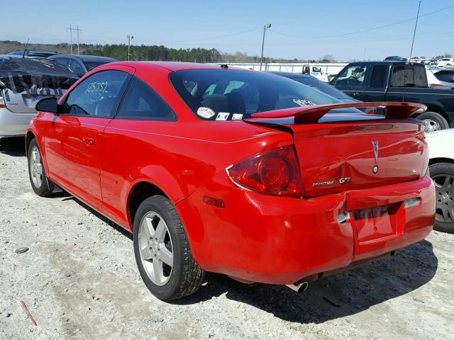 1G2AL15F277122735 - 2007 PONTIAC G5 RED photo 3