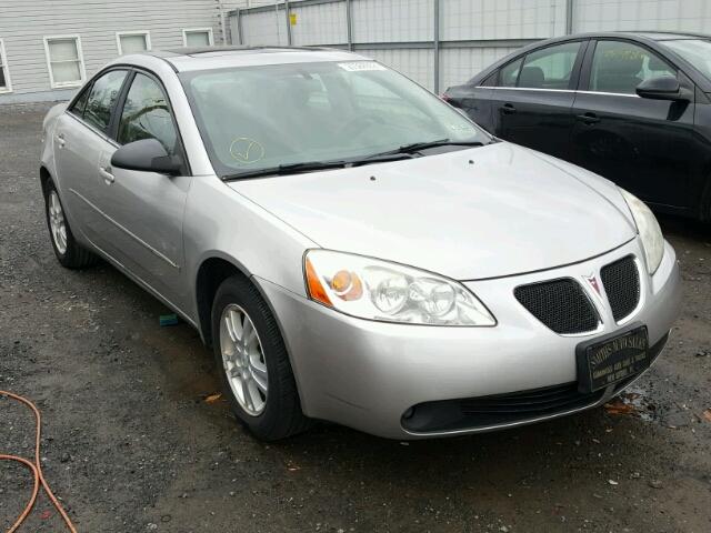 1G2ZG558764161479 - 2006 PONTIAC G6 SE1 SILVER photo 1