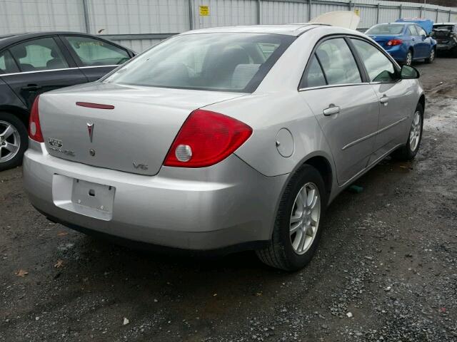 1G2ZG558764161479 - 2006 PONTIAC G6 SE1 SILVER photo 4