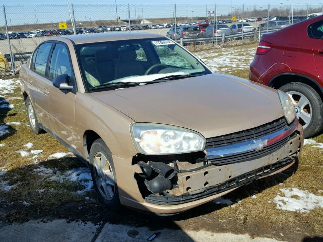 1G1ZT54874F112477 - 2004 CHEVROLET MALIBU LS ოქროსფერი ფოტო 1