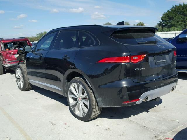 SADCM2FV8JA271422 - 2018 JAGUAR F-PACE S BLACK photo 3