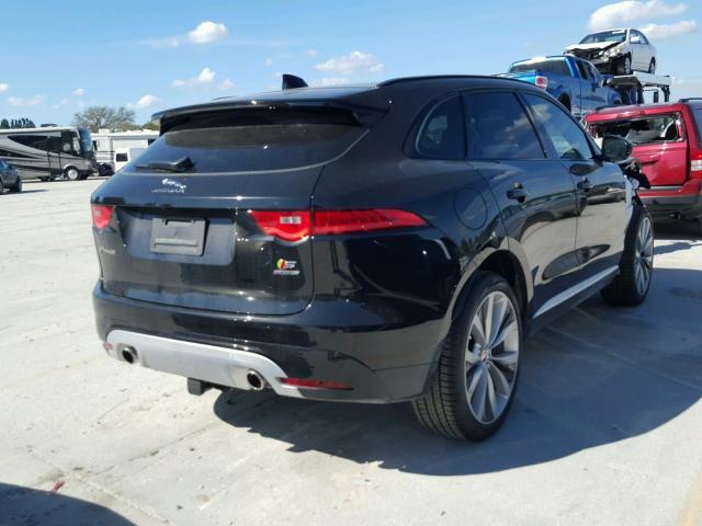 SADCM2FV8JA271422 - 2018 JAGUAR F-PACE S BLACK photo 4