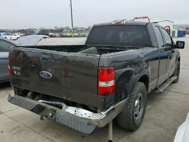 1FTRX12W16NA56230 - 2006 FORD F150 BROWN photo 4