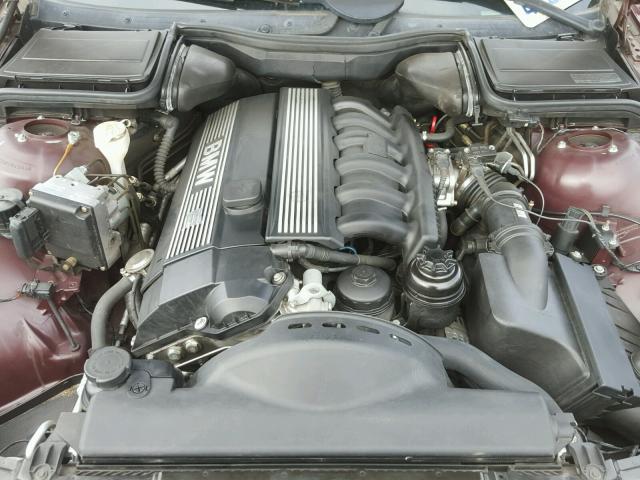 WBADD6326WBW45848 - 1998 BMW 528 I AUTO BURGUNDY photo 7