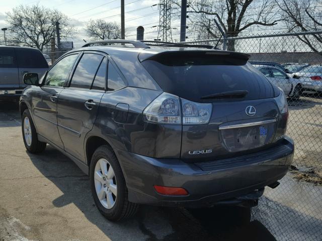 JTJHA31UX40020407 - 2004 LEXUS RX330 GRAY photo 3