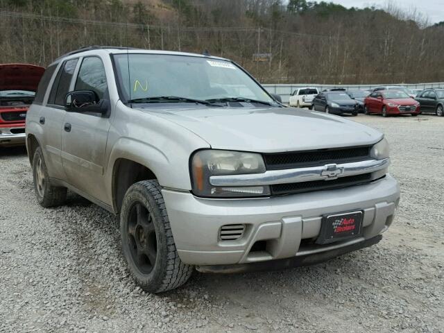 1GNDT13S572171246 - 2007 CHEVROLET TRAILBLAZE SILVER photo 1