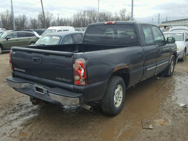 1GCEC19T54E400953 - 2004 CHEVROLET SILVERADO CHARCOAL photo 4