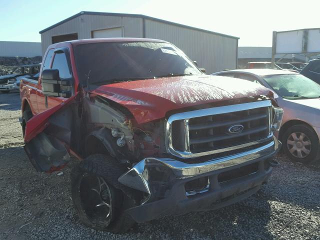 1FTNX21P84EC62074 - 2004 FORD F250 SUPER RED photo 1