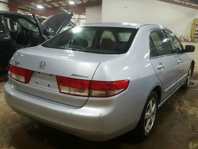 1HGCM56633A821636 - 2003 HONDA ACCORD EX SILVER photo 4