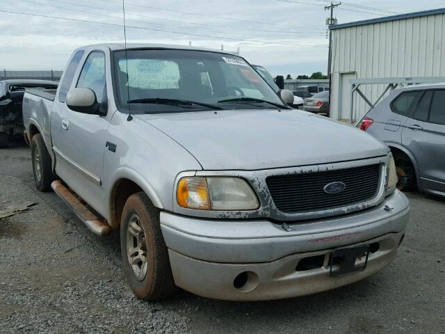 2FTRX17243CA50655 - 2003 FORD F150 SILVER photo 1