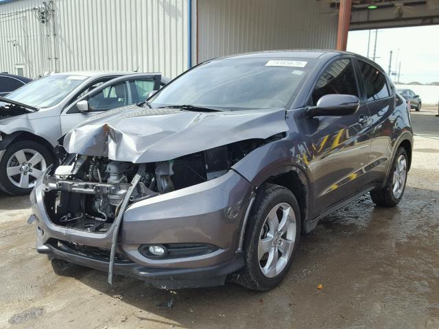 3CZRU5H54GM706768 - 2016 HONDA HR-V EX GRAY photo 2