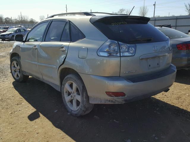 JTJHA31U640006195 - 2004 LEXUS RX 330 SILVER photo 3