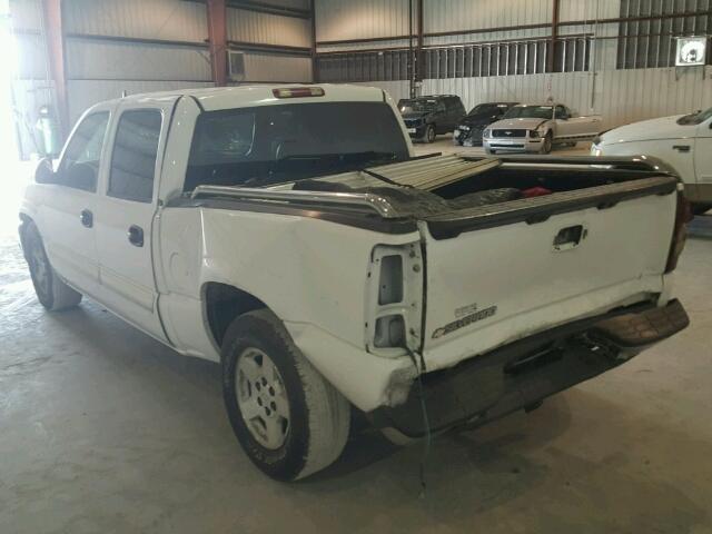 2GCEC13Z371171532 - 2007 CHEVROLET SILVERADO WHITE photo 3