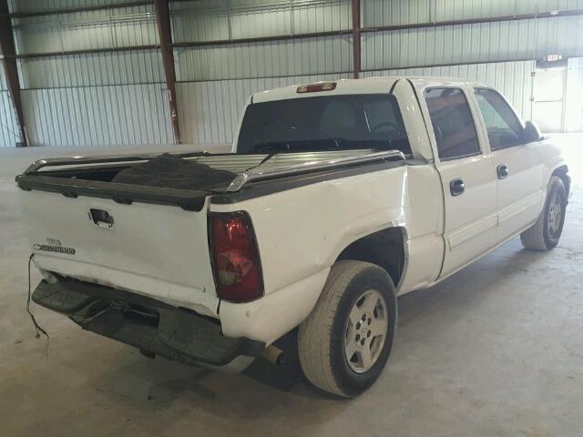 2GCEC13Z371171532 - 2007 CHEVROLET SILVERADO WHITE photo 4