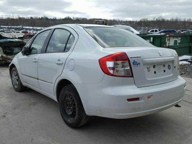 JS2YC5A22B6300863 - 2011 SUZUKI SX4 LE WHITE photo 3