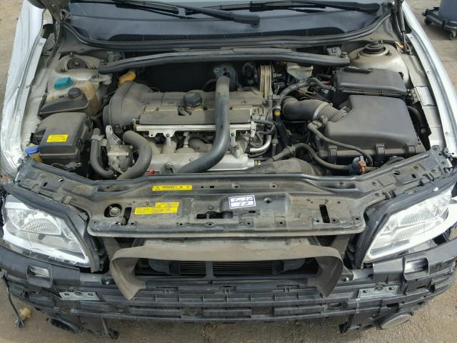 YV1RS592862500773 - 2006 VOLVO S60 2.5T SILVER photo 7
