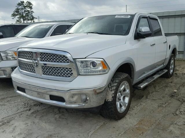 1C6RR7NT6DS558137 - 2013 RAM 1500 LARAM TWO TONE photo 2