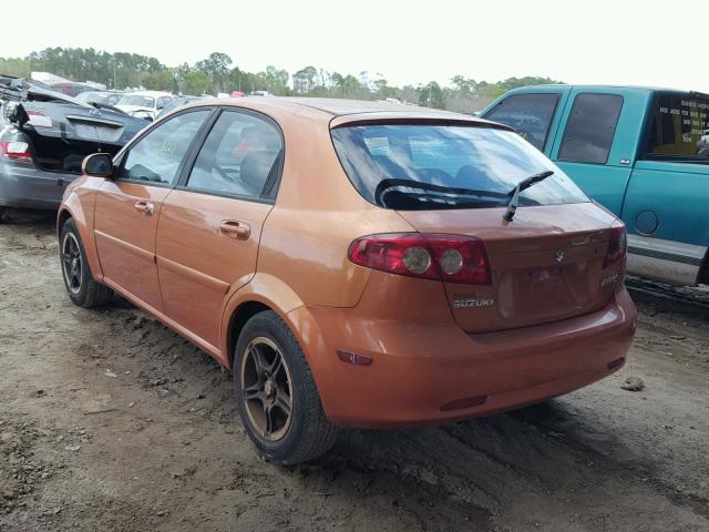 KL5JD66Z28K880352 - 2008 SUZUKI RENO BASE ORANGE photo 3