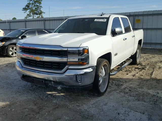 3GCPCREC5GG278248 - 2016 CHEVROLET SILVERADO WHITE photo 2