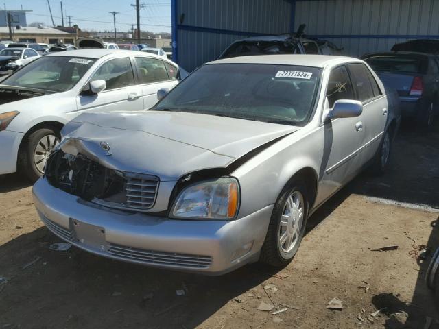 1G6KD54Y75U113473 - 2005 CADILLAC DEVILLE SILVER photo 2