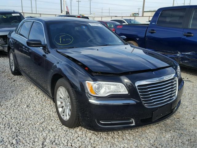 2C3CCAAG0DH633836 - 2013 CHRYSLER 300 BLACK photo 1