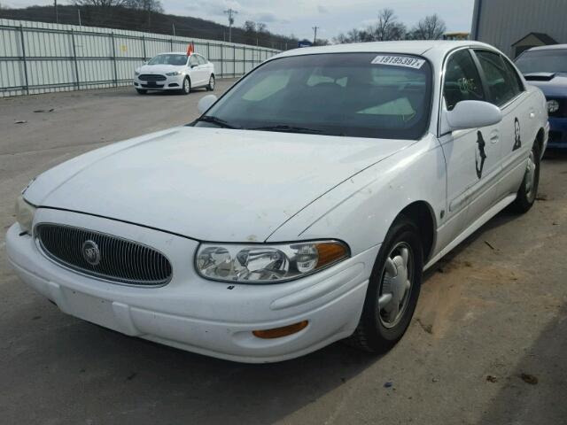 1G4HP54K4Y4221592 - 2000 BUICK LESABRE CU WHITE photo 2