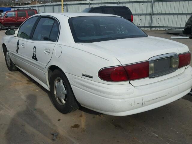 1G4HP54K4Y4221592 - 2000 BUICK LESABRE CU WHITE photo 3