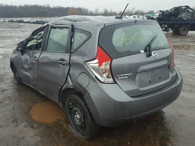 3N1CE2CPXGL407231 - 2016 NISSAN VERSA NOTE GRAY photo 3